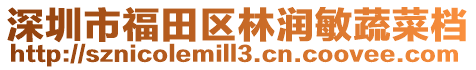 深圳市福田區(qū)林潤(rùn)敏蔬菜檔