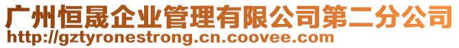 廣州恒晟企業(yè)管理有限公司第二分公司