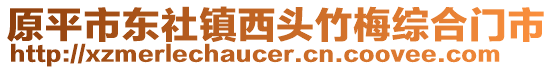 原平市東社鎮(zhèn)西頭竹梅綜合門市