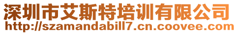 深圳市艾斯特培訓(xùn)有限公司