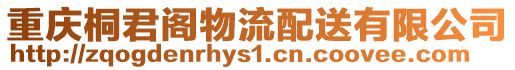 重慶桐君閣物流配送有限公司