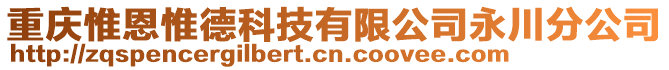 重慶惟恩惟德科技有限公司永川分公司