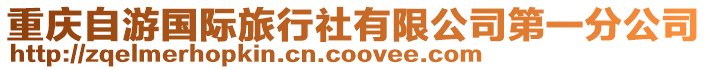 重慶自游國(guó)際旅行社有限公司第一分公司
