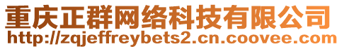 重慶正群網絡科技有限公司