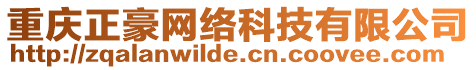 重慶正豪網(wǎng)絡(luò)科技有限公司