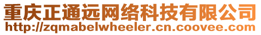 重慶正通遠(yuǎn)網(wǎng)絡(luò)科技有限公司
