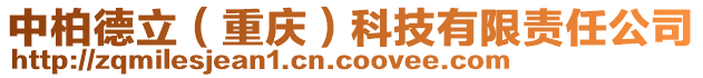 中柏德立（重慶）科技有限責任公司