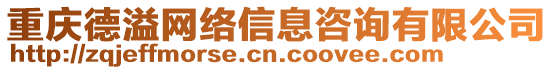 重慶德溢網絡信息咨詢有限公司