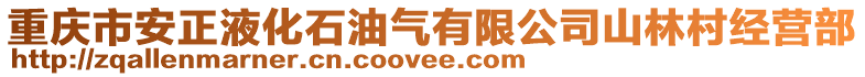 重慶市安正液化石油氣有限公司山林村經營部