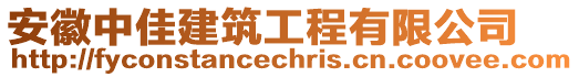 安徽中佳建筑工程有限公司