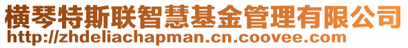 橫琴特斯聯智慧基金管理有限公司