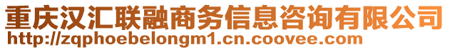 重慶漢匯聯(lián)融商務(wù)信息咨詢有限公司