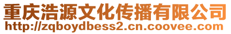 重慶浩源文化傳播有限公司