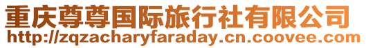 重慶尊尊國(guó)際旅行社有限公司