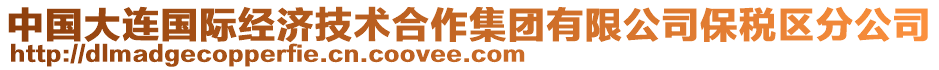 中國(guó)大連國(guó)際經(jīng)濟(jì)技術(shù)合作集團(tuán)有限公司保稅區(qū)分公司