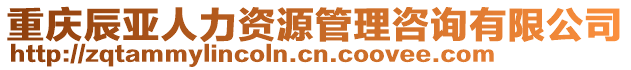 重慶辰亞人力資源管理咨詢有限公司