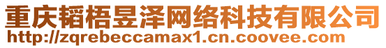 重慶韜梧昱澤網絡科技有限公司