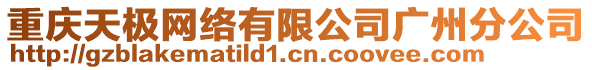 重慶天極網(wǎng)絡(luò)有限公司廣州分公司