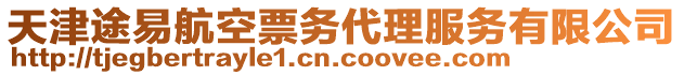 天津途易航空票務(wù)代理服務(wù)有限公司