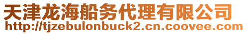 天津龍海船務(wù)代理有限公司