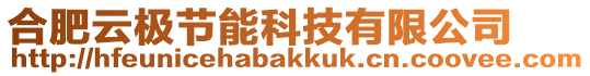 合肥云極節(jié)能科技有限公司