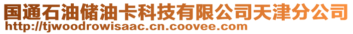 國(guó)通石油儲(chǔ)油卡科技有限公司天津分公司