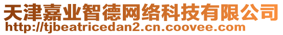 天津嘉業(yè)智德網(wǎng)絡(luò)科技有限公司