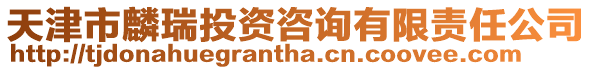 天津市麟瑞投資咨詢有限責任公司