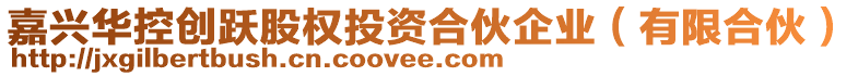 嘉興華控創(chuàng)躍股權(quán)投資合伙企業(yè)（有限合伙）