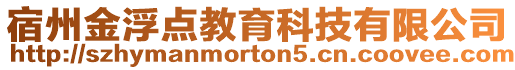 宿州金浮點教育科技有限公司