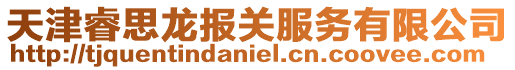 天津睿思龍報關服務有限公司