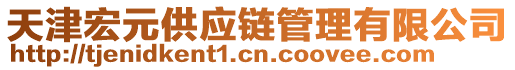 天津宏元供應鏈管理有限公司
