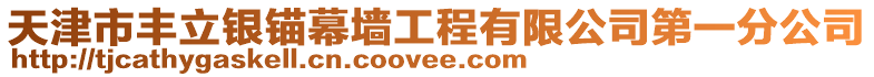天津市豐立銀錨幕墻工程有限公司第一分公司