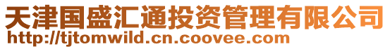 天津國盛匯通投資管理有限公司