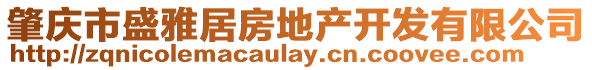肇慶市盛雅居房地產開發有限公司