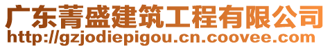 廣東菁盛建筑工程有限公司