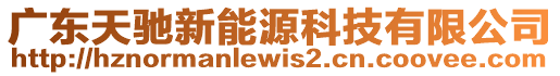 廣東天馳新能源科技有限公司