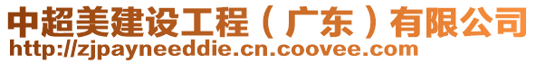 中超美建設(shè)工程（廣東）有限公司