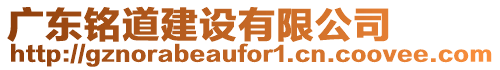 廣東銘道建設(shè)有限公司