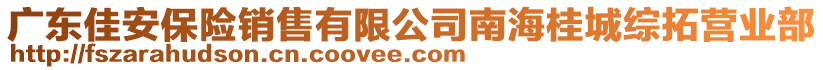 廣東佳安保險銷售有限公司南海桂城綜拓營業部