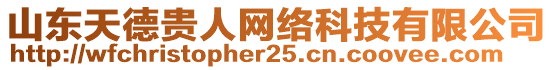 山東天德貴人網絡科技有限公司