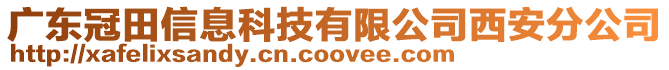 廣東冠田信息科技有限公司西安分公司