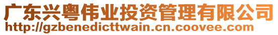 廣東興粵偉業(yè)投資管理有限公司