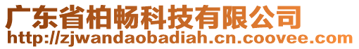 廣東省柏暢科技有限公司