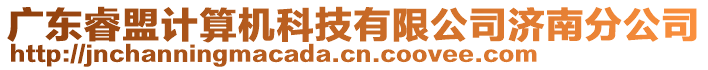 廣東睿盟計算機科技有限公司濟南分公司