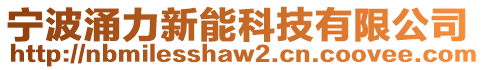 寧波涌力新能科技有限公司