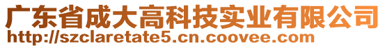 廣東省成大高科技實業(yè)有限公司