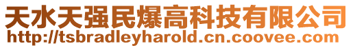 天水天強民爆高科技有限公司