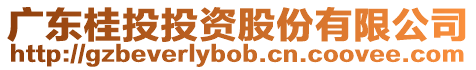 廣東桂投投資股份有限公司