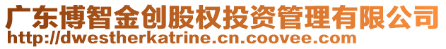 廣東博智金創(chuàng)股權(quán)投資管理有限公司